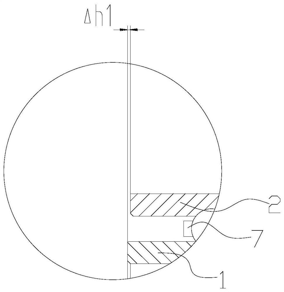 Bearing air cylinder, compressor and air conditioner