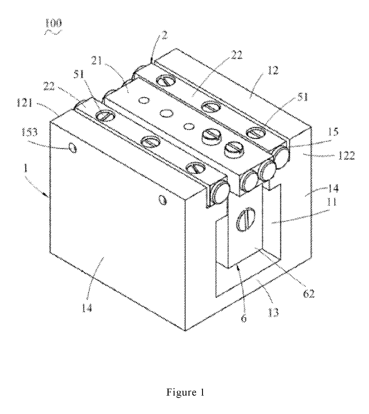 One-dimensional large-stroke precise positioning platform