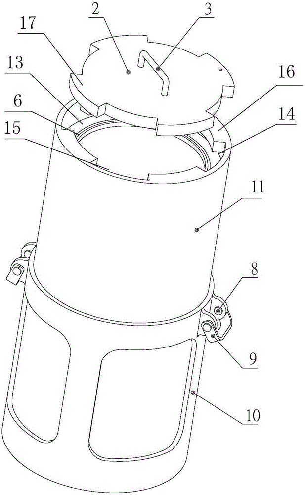 Anti-explosion container