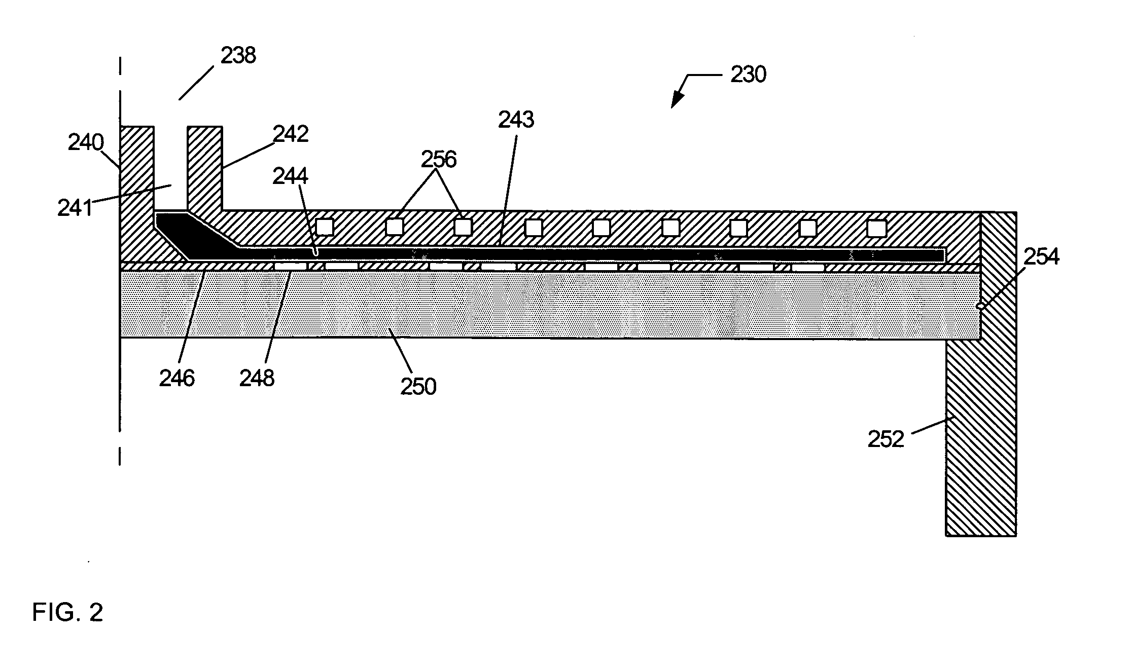 Plasma processing system for treating a substrate