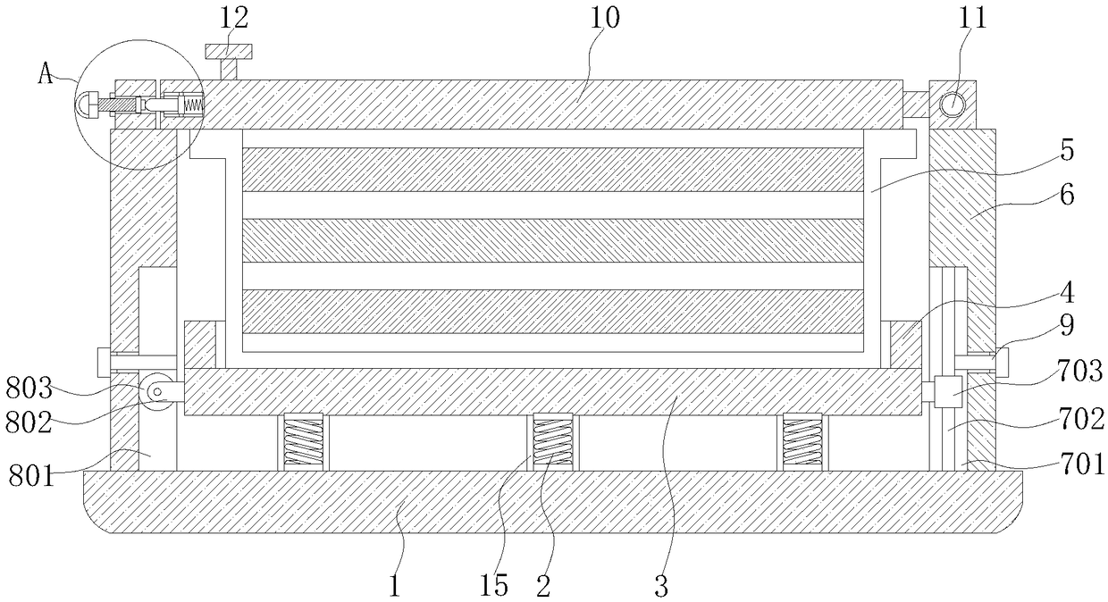 Air filter device for new energy automobiles