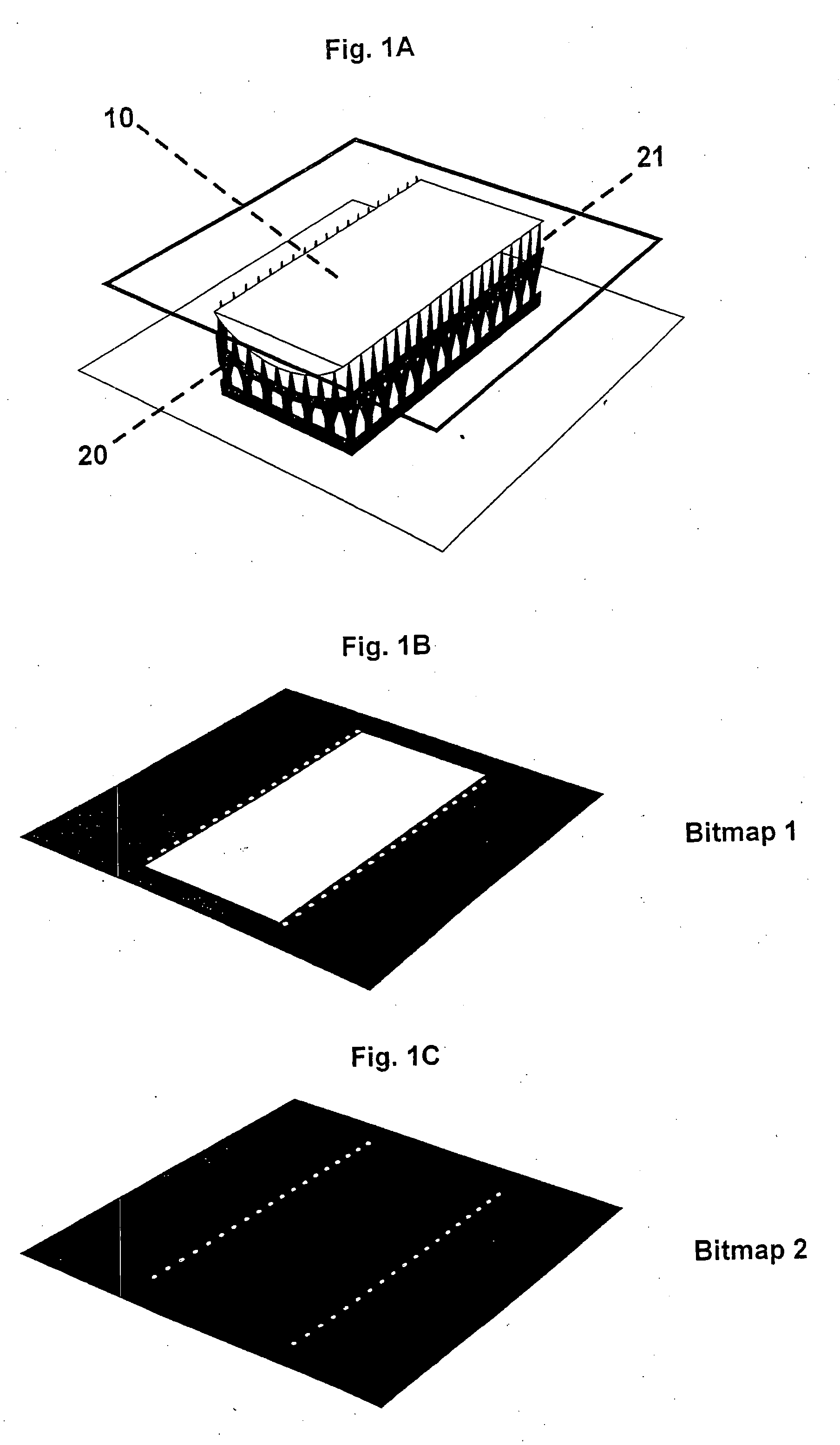 Device and method for producing a three-dimensional object by means of mask exposure