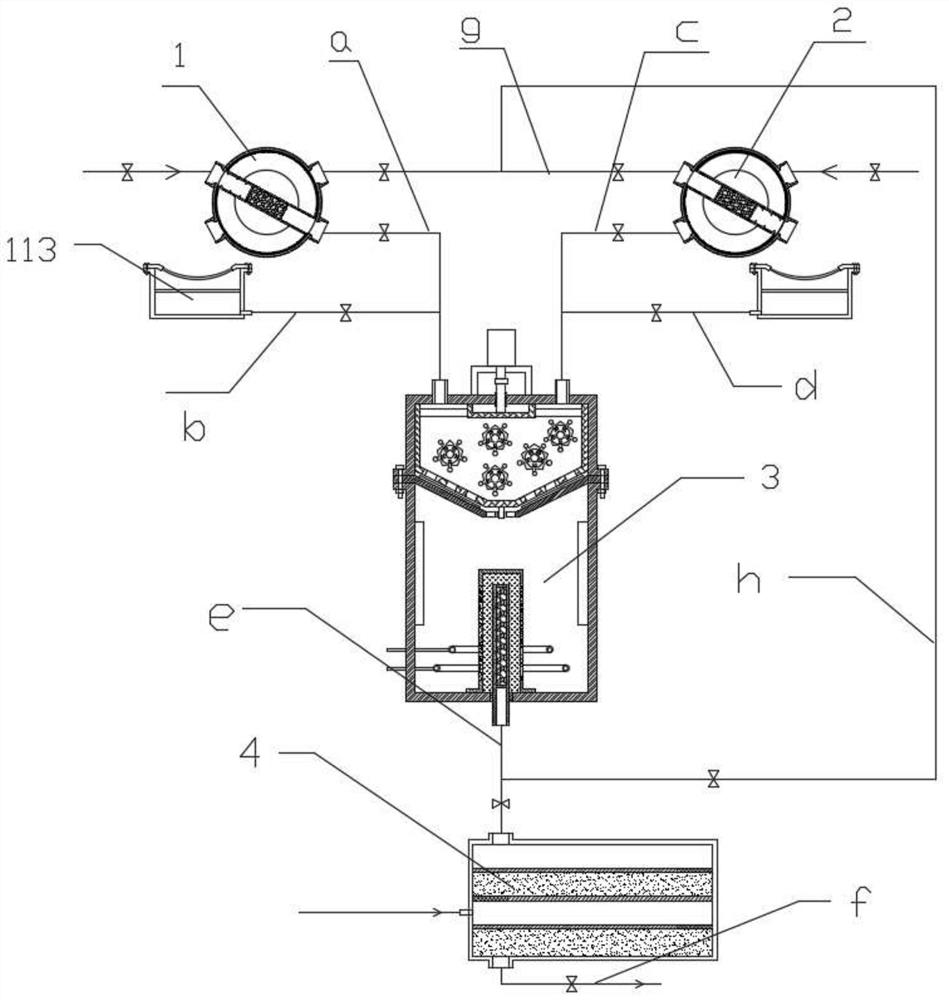 Multistage sewage treatment equipment and treatment method thereof