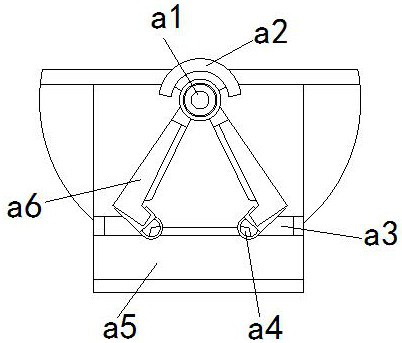 Migration amount detection device for food packaging material