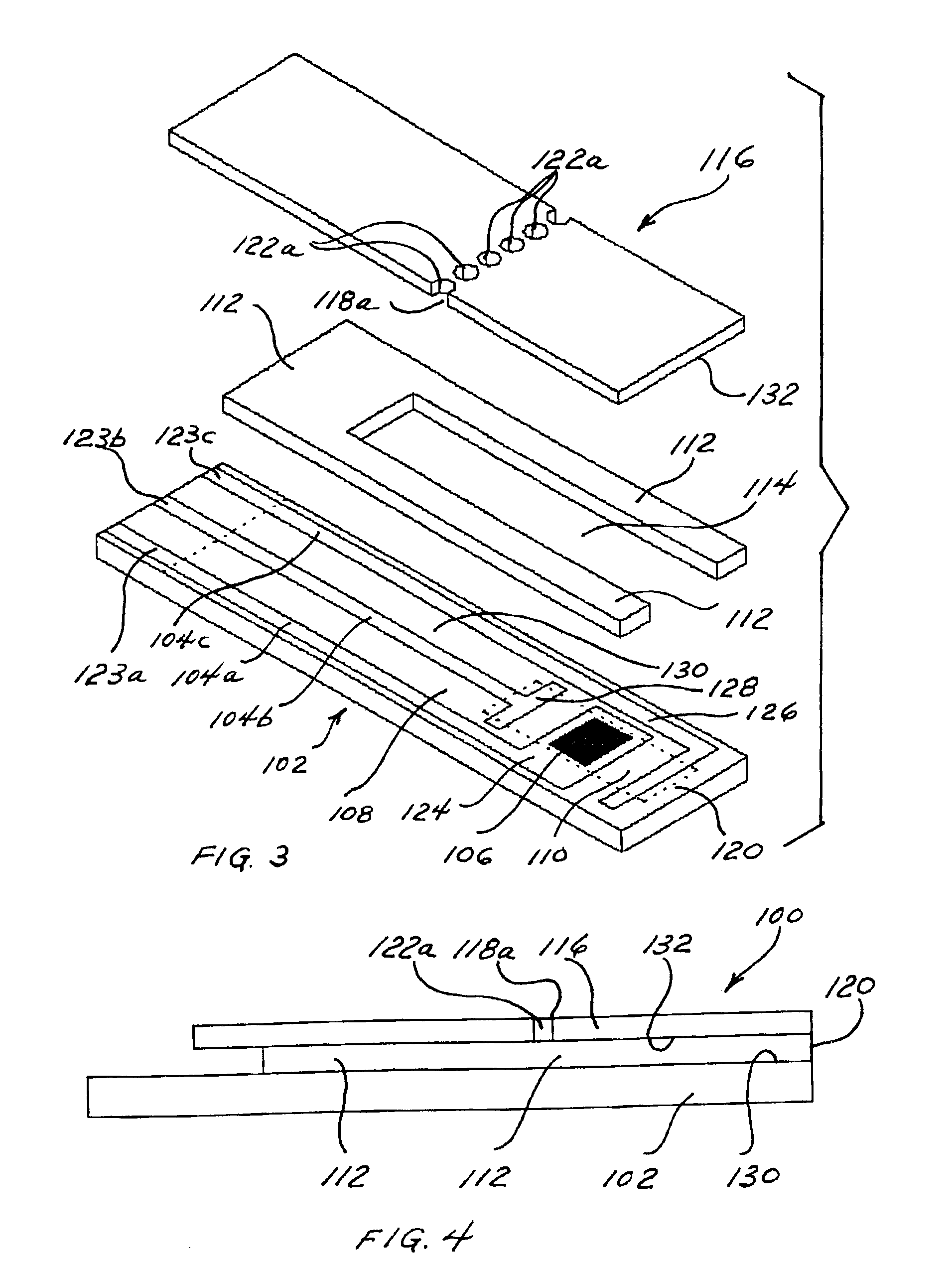 Device having a flow channel