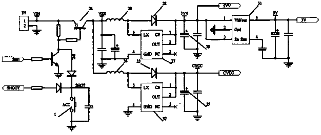 Laser emitting circuit, laser receiving circuit, distance calculating circuit and equipment thereof