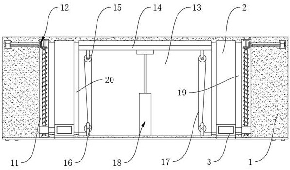 Stereoscopic warehouse with cargo cleaning function