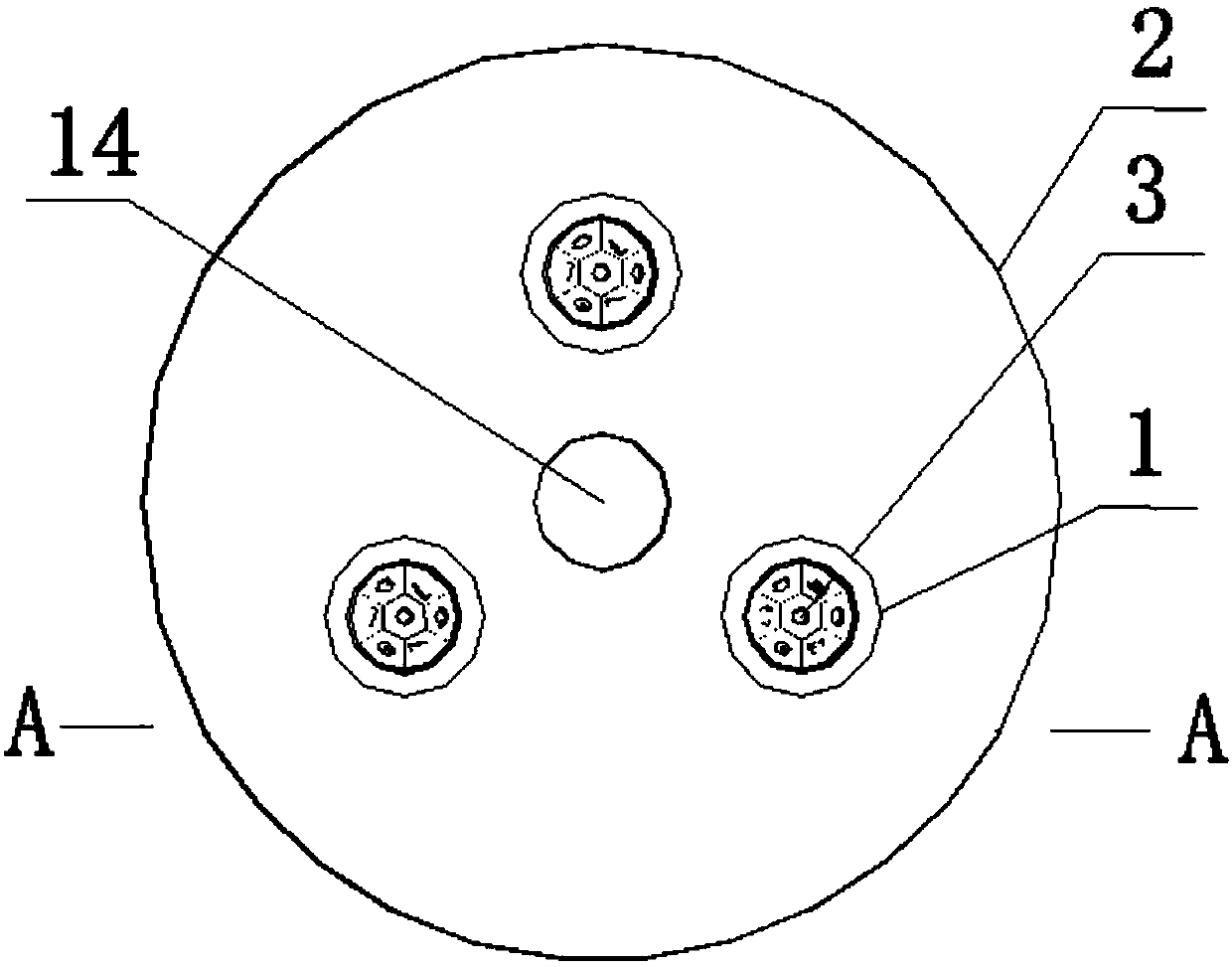 Suction anchor capable of penetrating below the seabed and its installation method