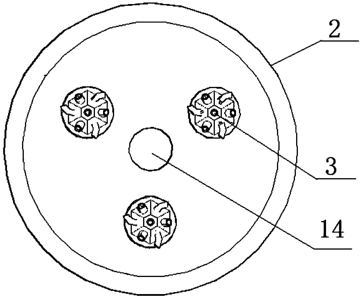 Suction anchor capable of penetrating below the seabed and its installation method