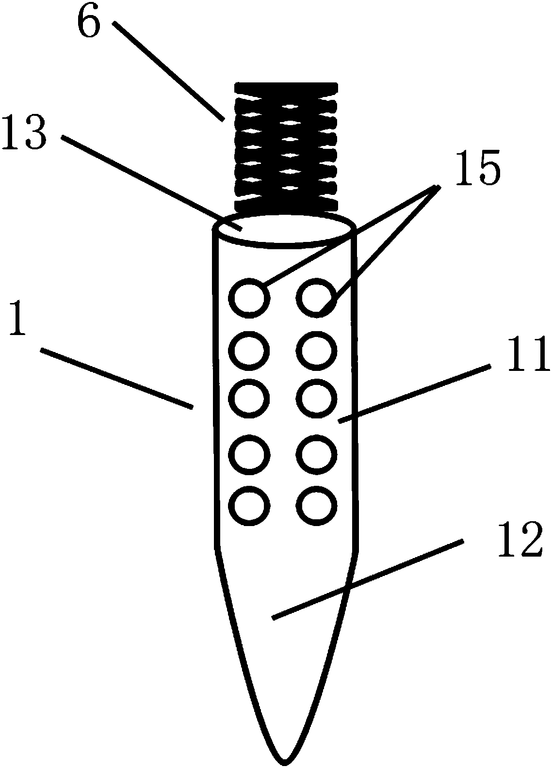 Temperature detector protection device