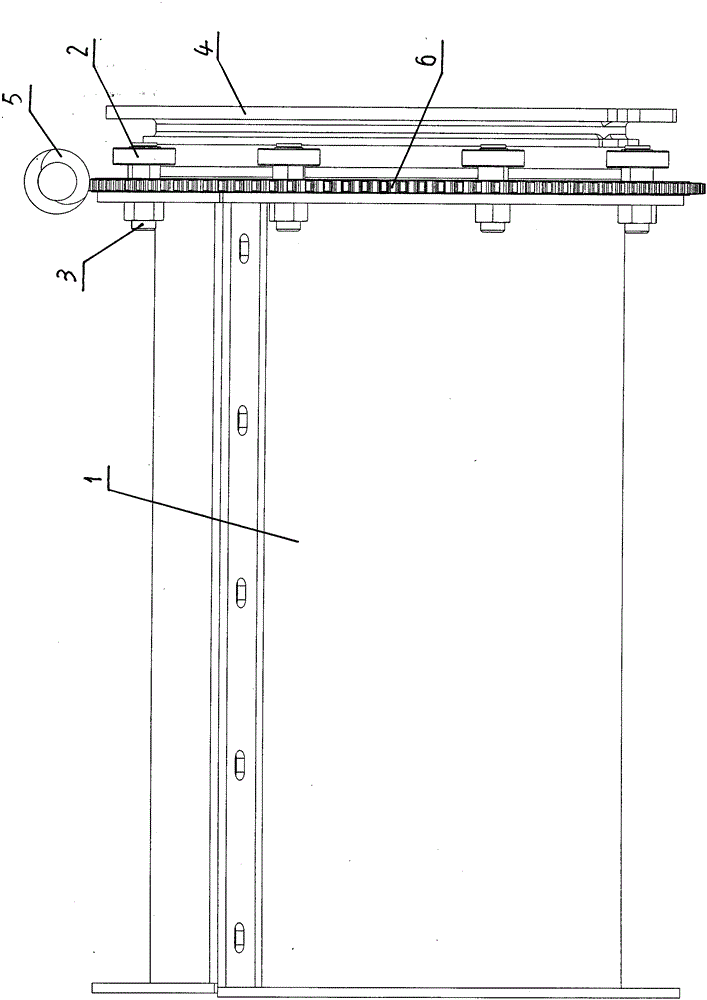 Worm driving rotating mechanism for threshing cylinder concave board assembly for thresher