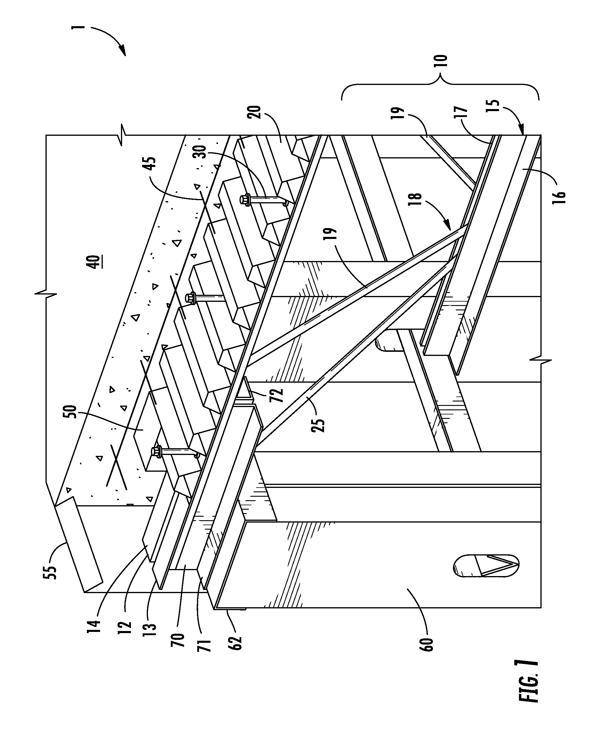 Balcony structure