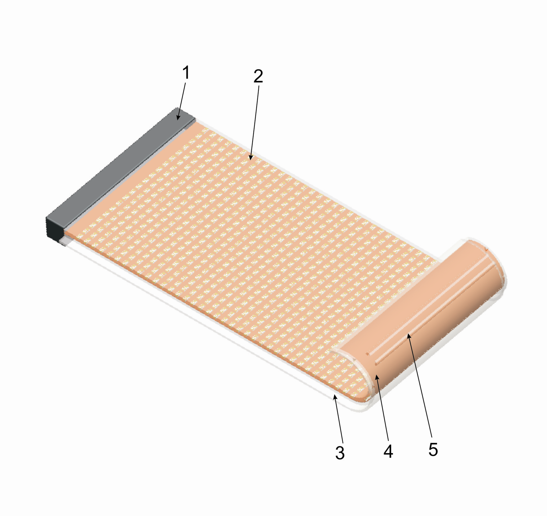 Surface mount type LED (light emitting diode) display screen