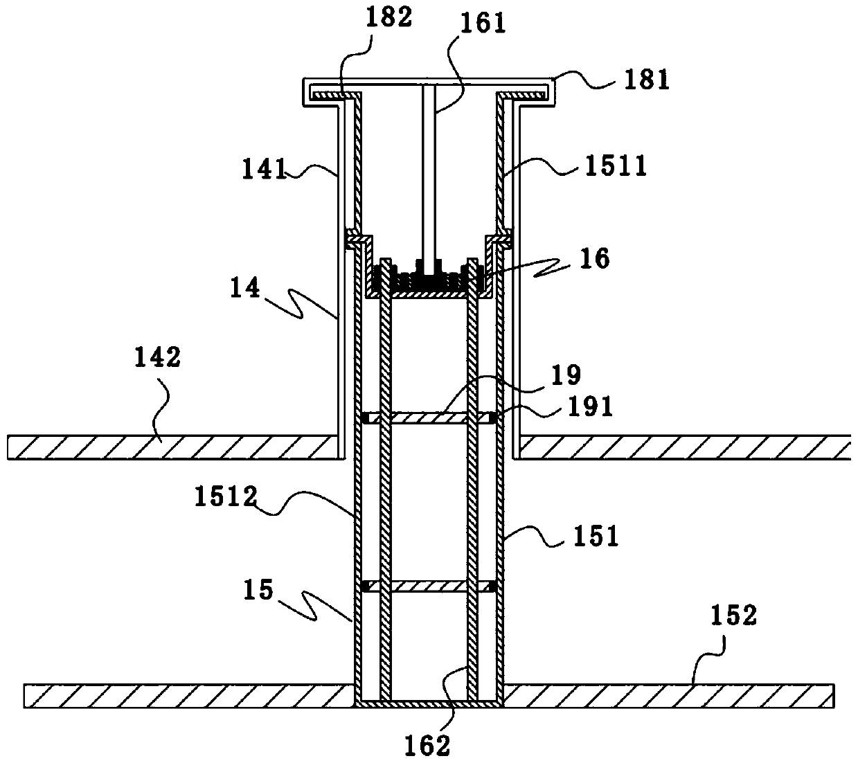 A treatment system and treatment method for antibiotic fermentation wastewater