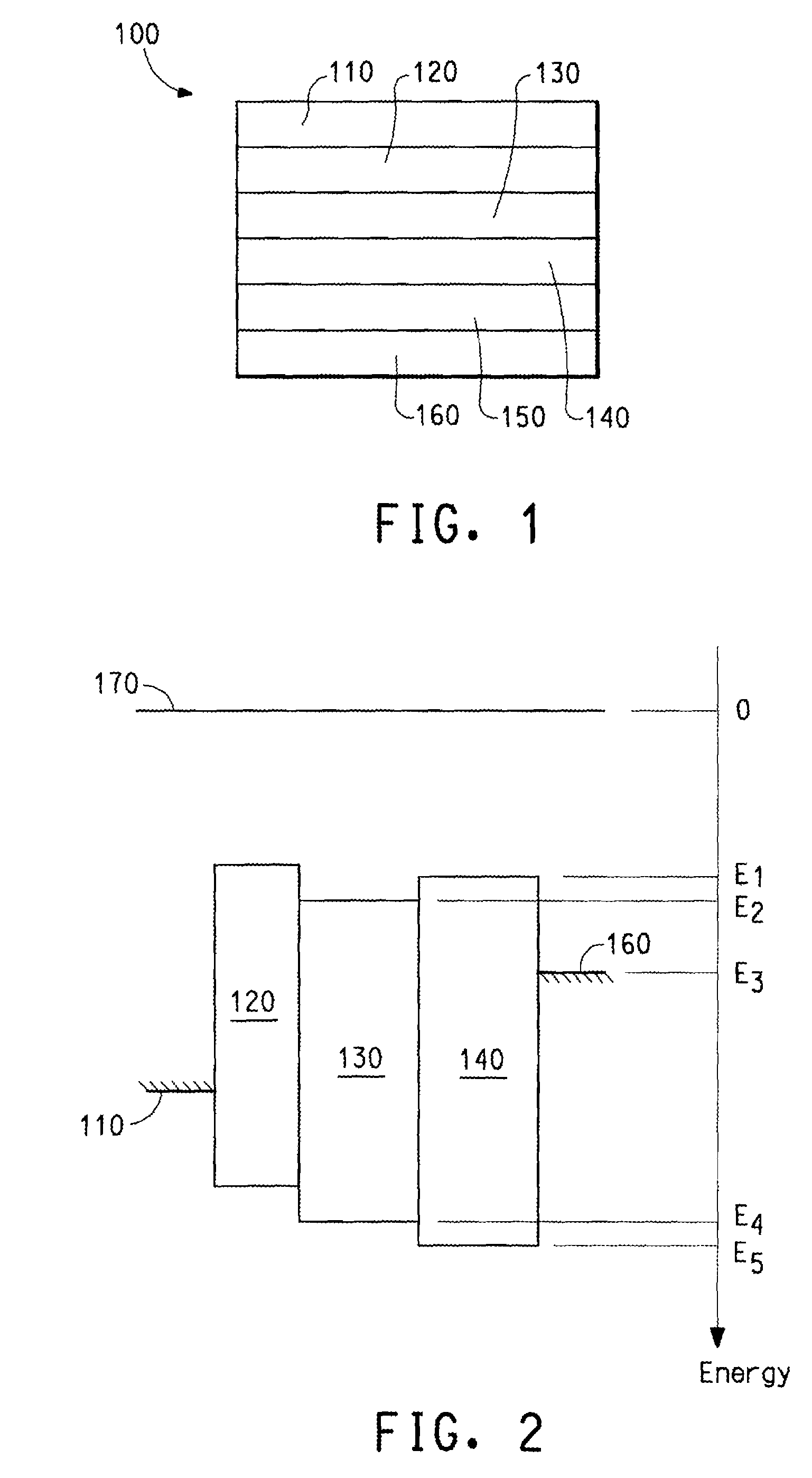 Electronic devices made with electron transport and/or Anti-quenching layers