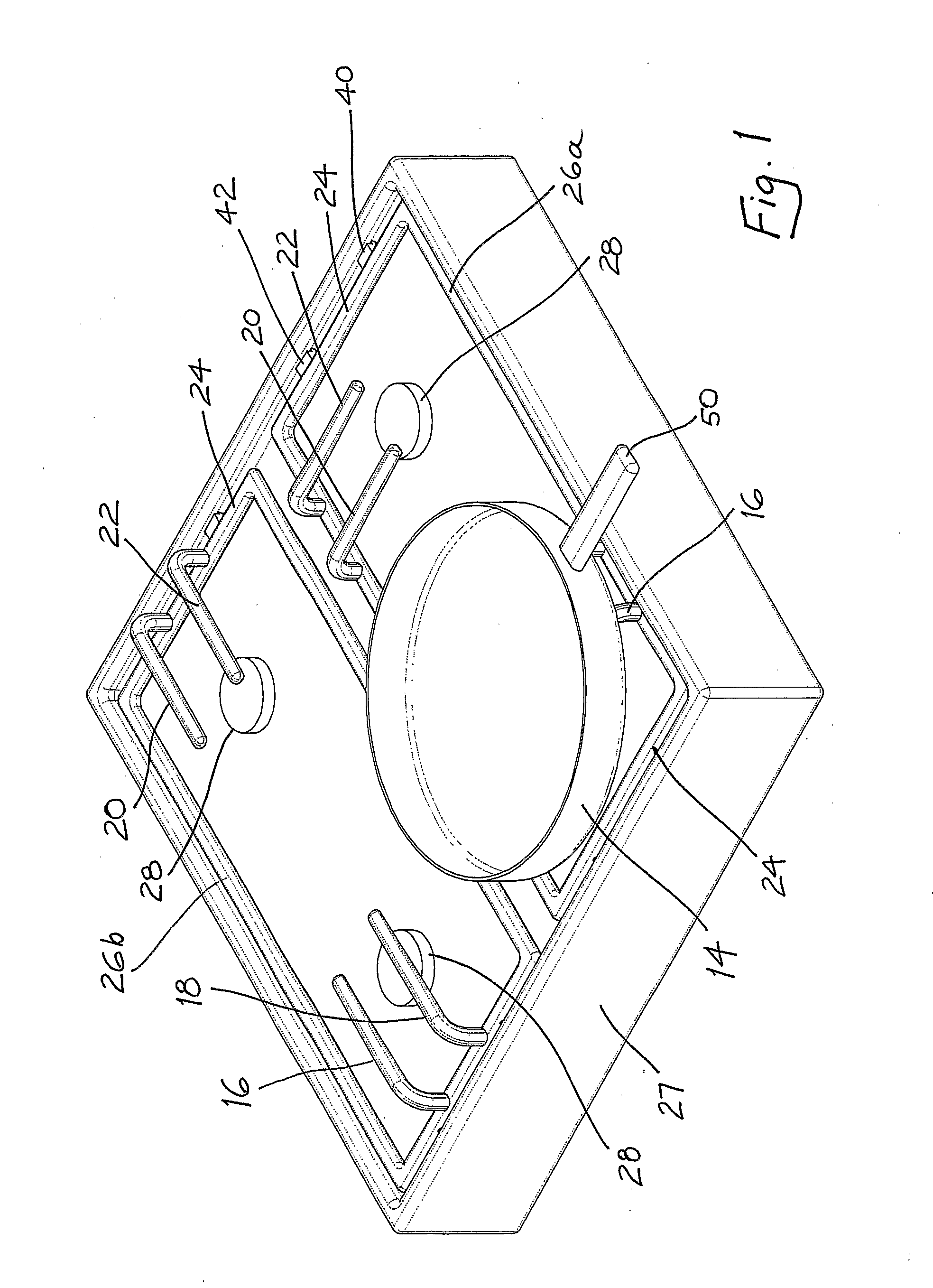 Cooktop safety arrangement