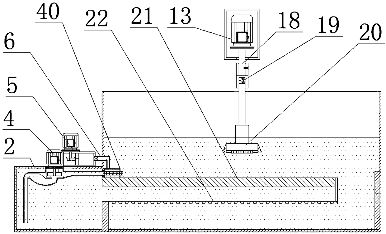 Polishing device for carrying out hardware machining through micro-bubbles