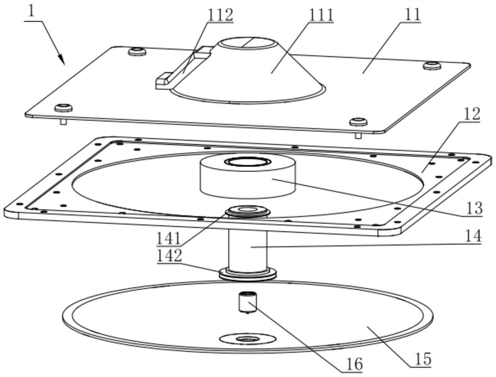 Embedded micro-negative pressure virus disinfecting and ventilating device and using method thereof