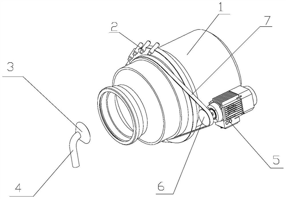 Sprayer for coal mine dust fall