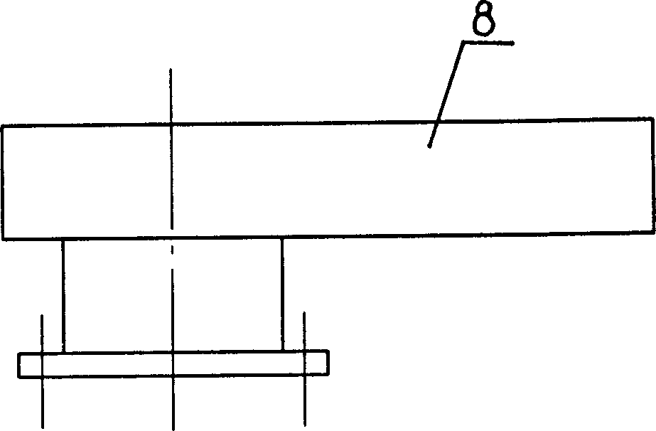 Inflating beam-grate type cooler for dry slag system of electric power boiler