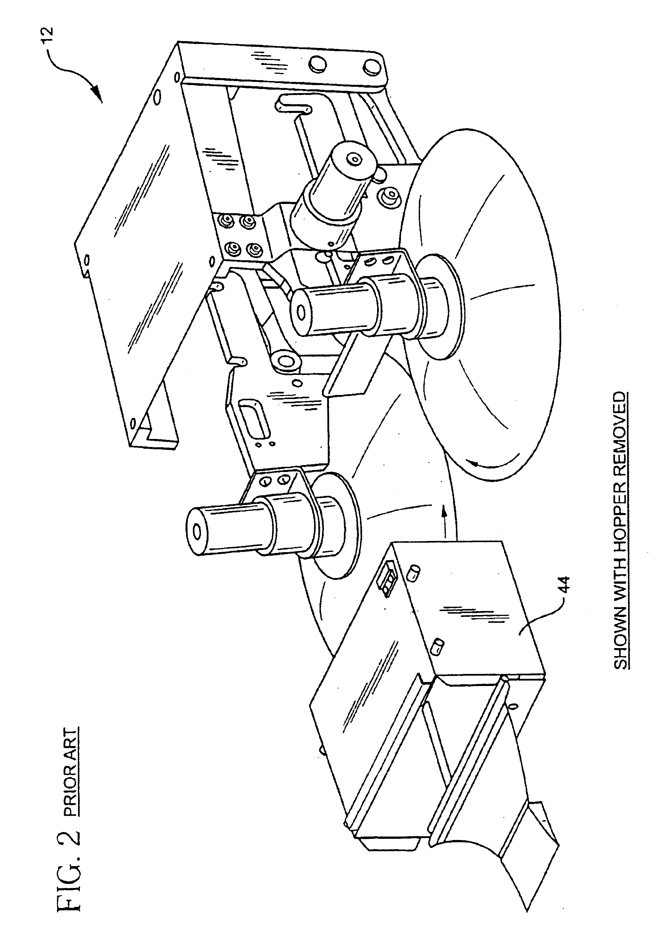 Suspension device for floor maintenance appliance