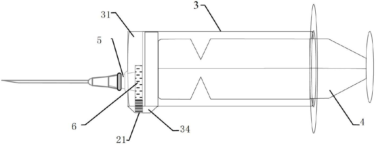 Disposable sterile particulate-retaining syringe