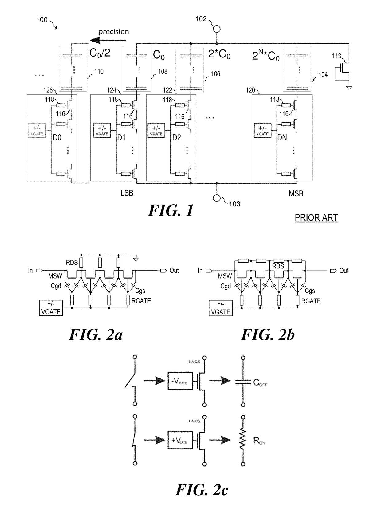 System and method for a switchable capacitance