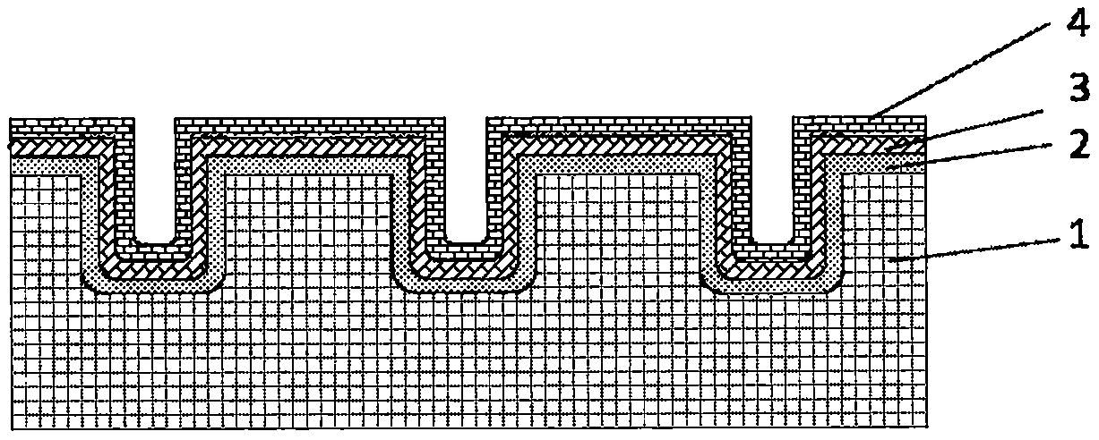 Two-dimensional material-based nano three-dimensional structure heterojunction, preparation method and application thereof