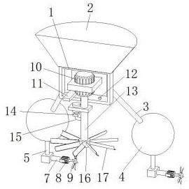 Novel intelligent solar energy storage electric aerator