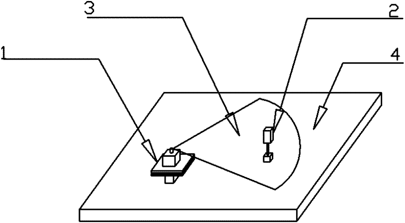 Data splicing technology for measuring flatness of super large plane