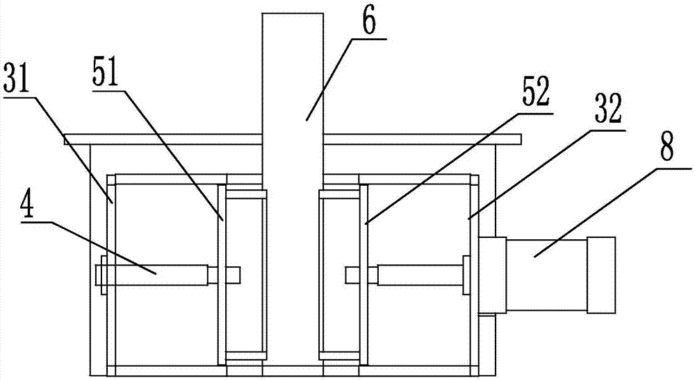 Lifting type centering clamping device and clamping method thereof