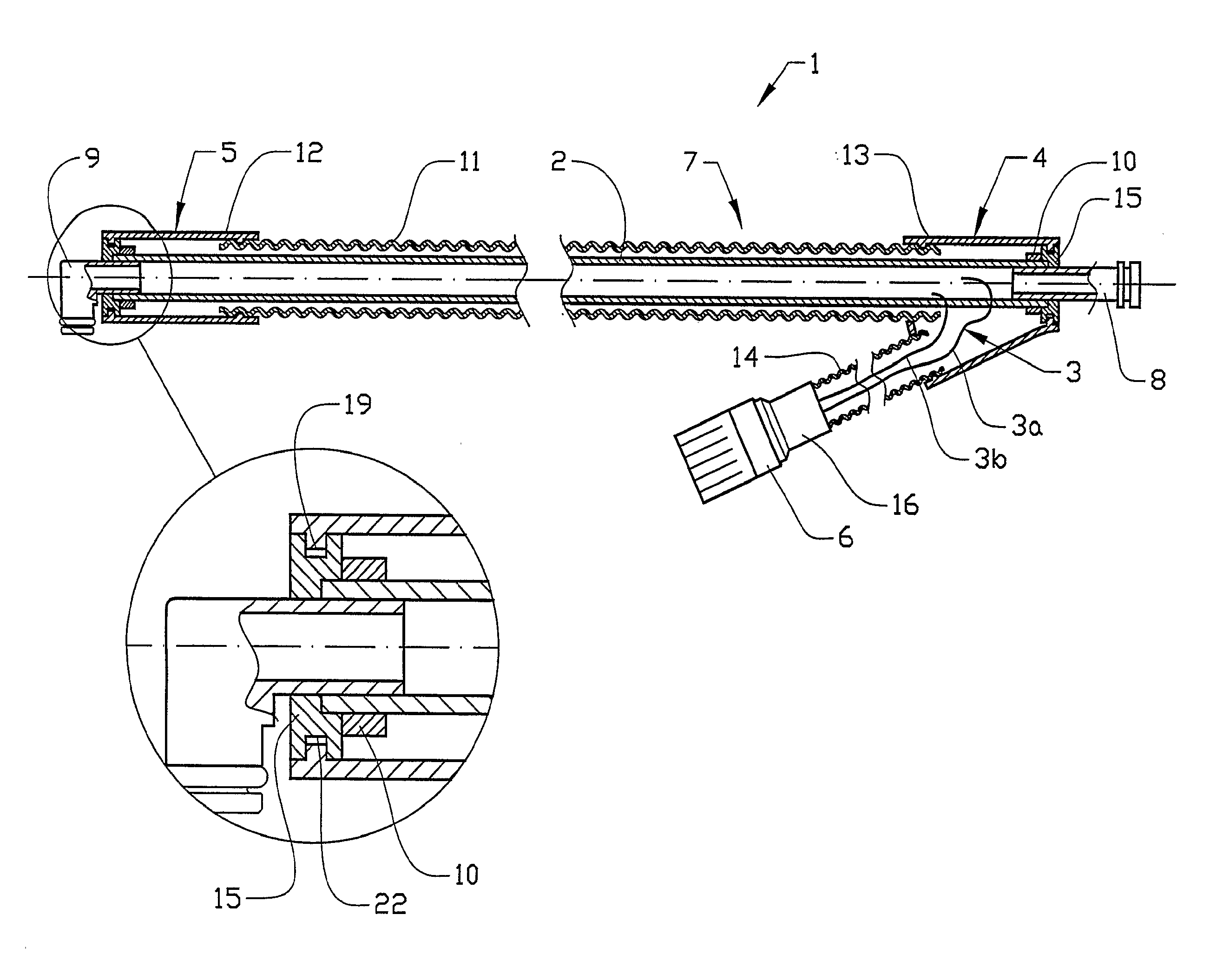 Electrically heatable cabling