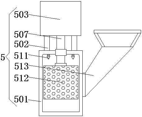 Quantitative cleaning vibrating disinfecting device for bioexperiment