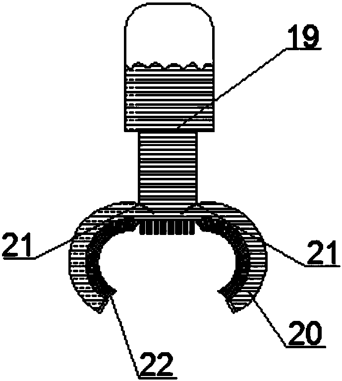 High voltage line automatic deicing mechanism capable of adjusting ice-breaking position