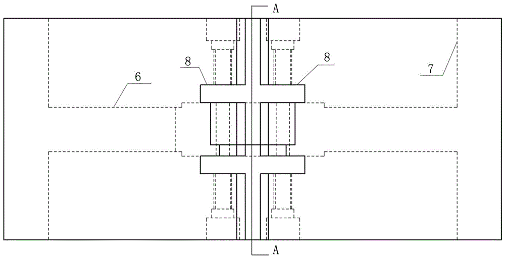 Suspended single rotor gas flow meter