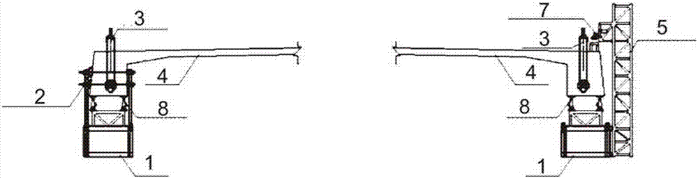 Advancing compensation type cable-stayed bridge overall cable-replacement equipment and cable-replacement method using equipment