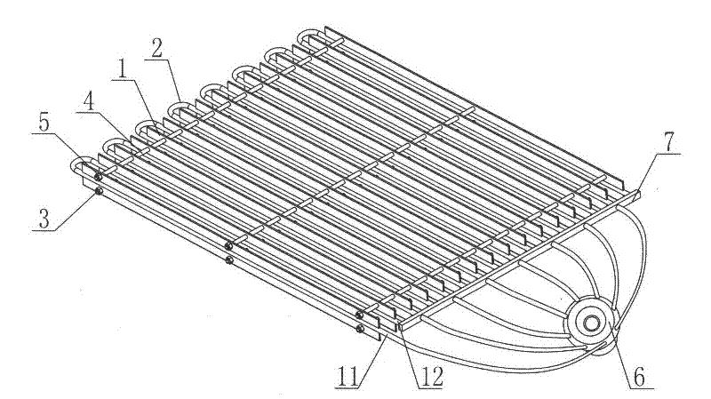 Spliced aluminum alloy fin calandria evaporator