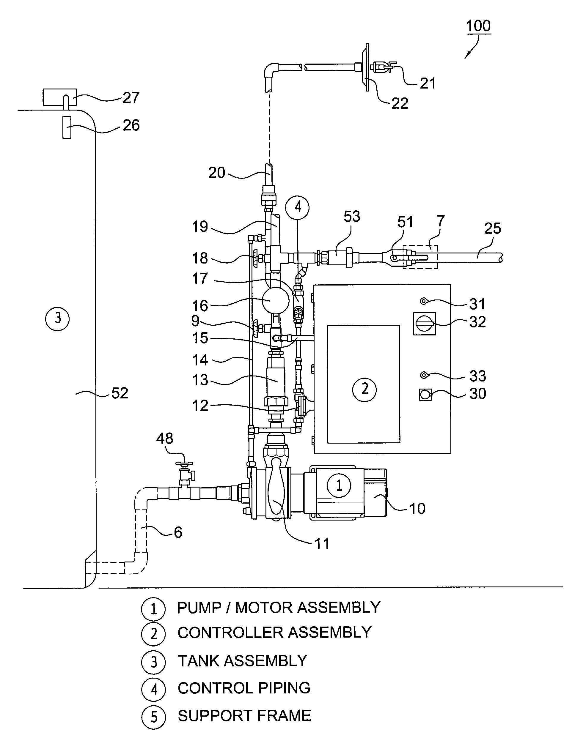 Packaged residential fire sprinkler pump system