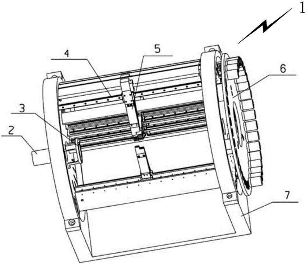 Cord transmission robot arm drive unit