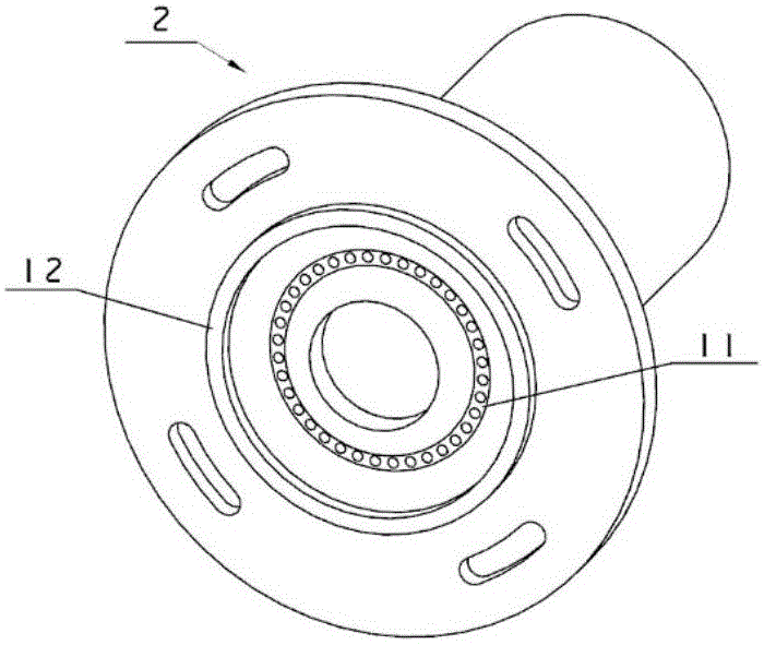 Cord transmission robot arm drive unit