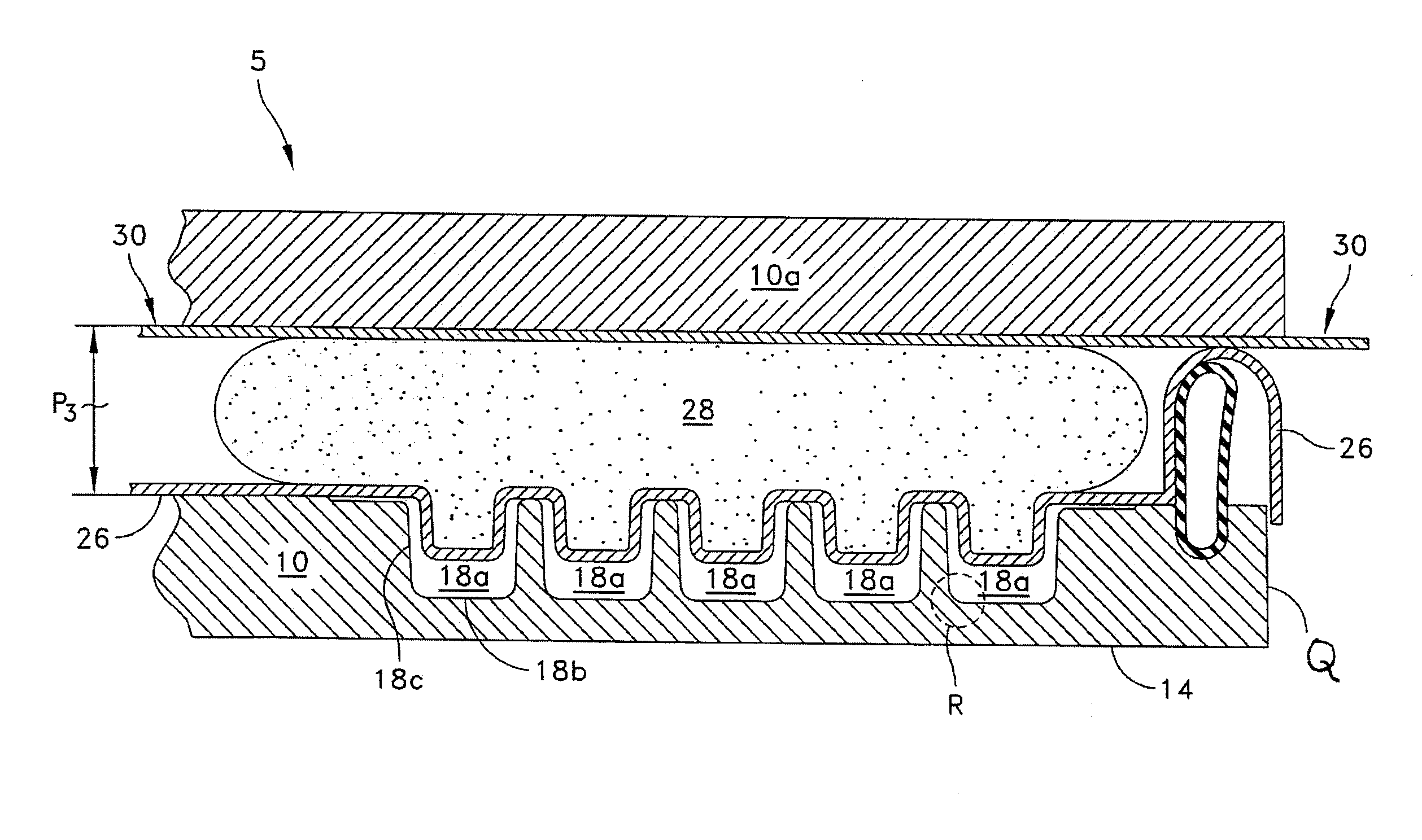 Molding system, method and articles formed thereby