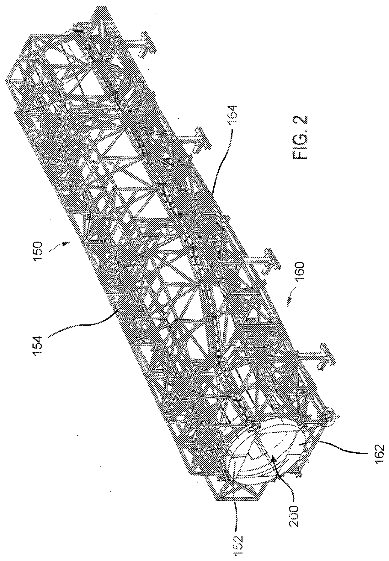 Rotor blade mold for producing a rotor blade, and method