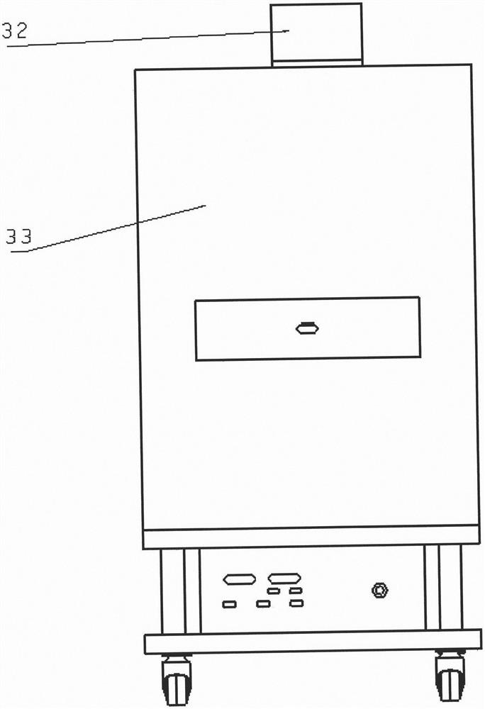 Lifting type heat conductivity coefficient testing instrument of constant-temperature water tank