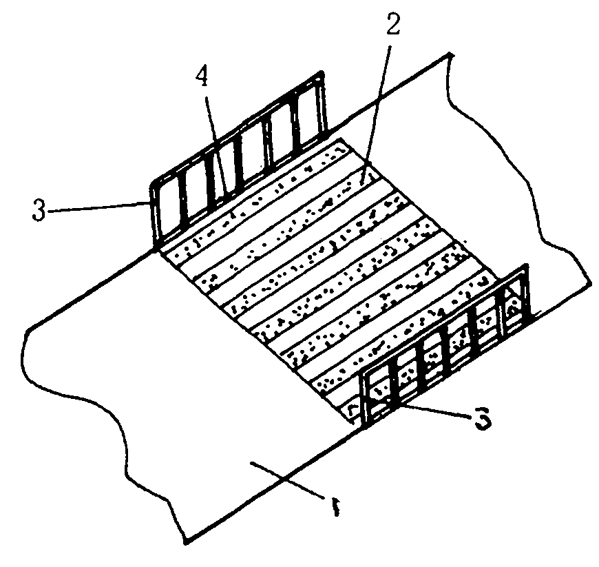 Guardrail setup matched with street traffic lights for use