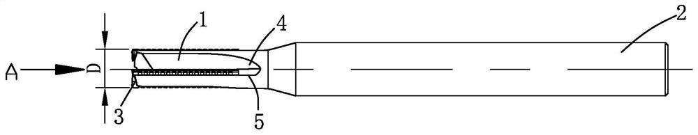 PCD cutter for machining composite material