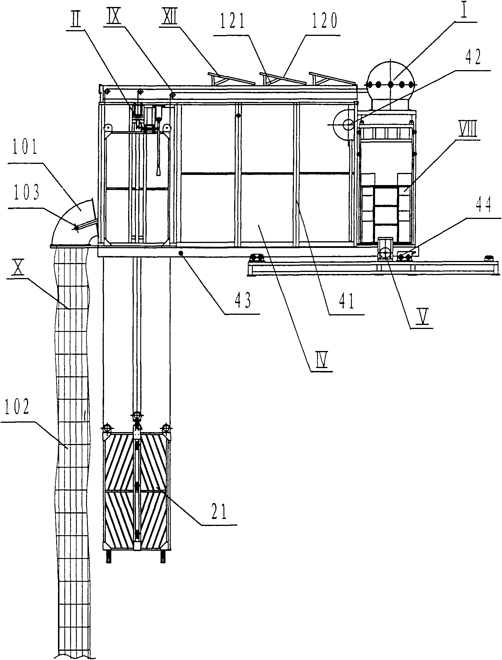 Life-saving slow descending device