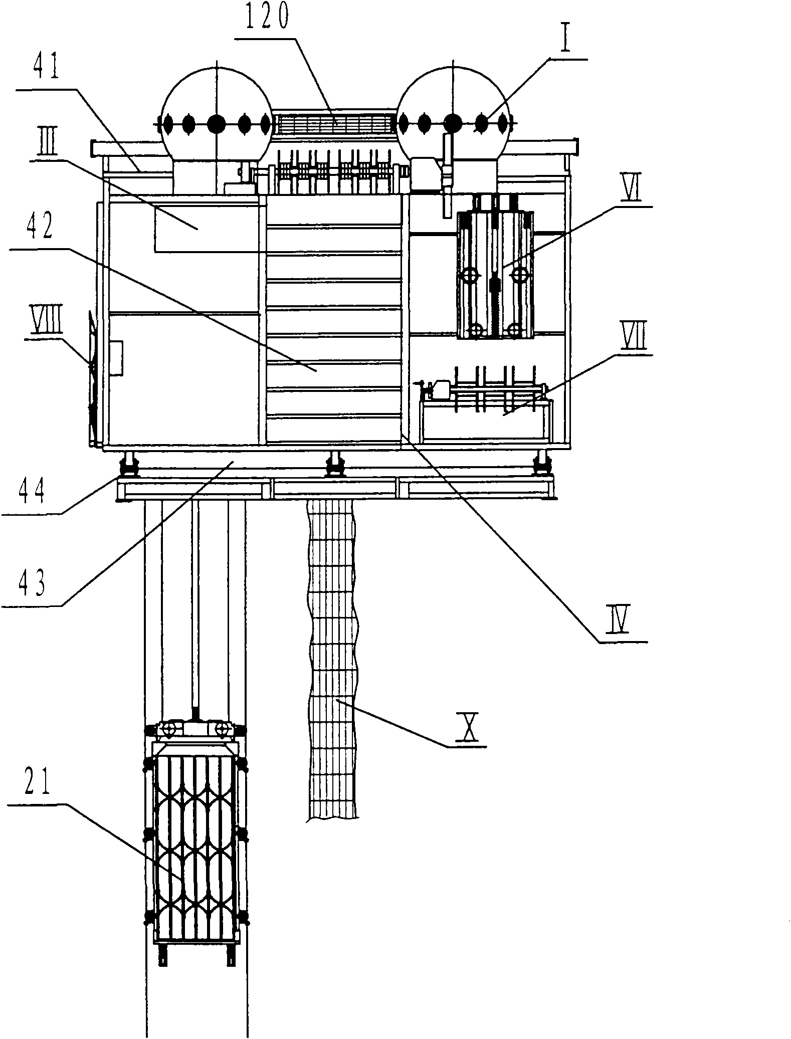 Life-saving slow descending device