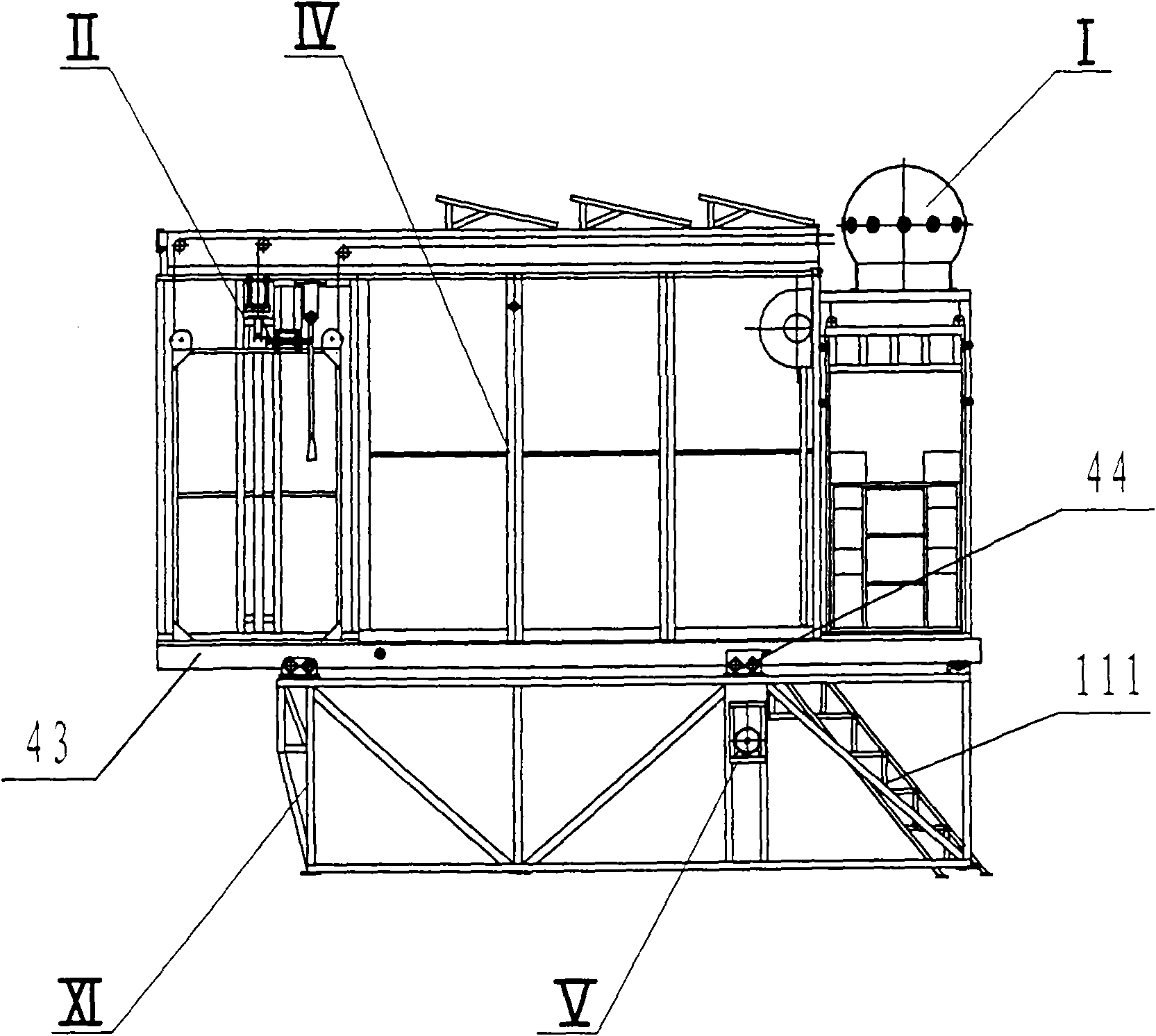 Life-saving slow descending device