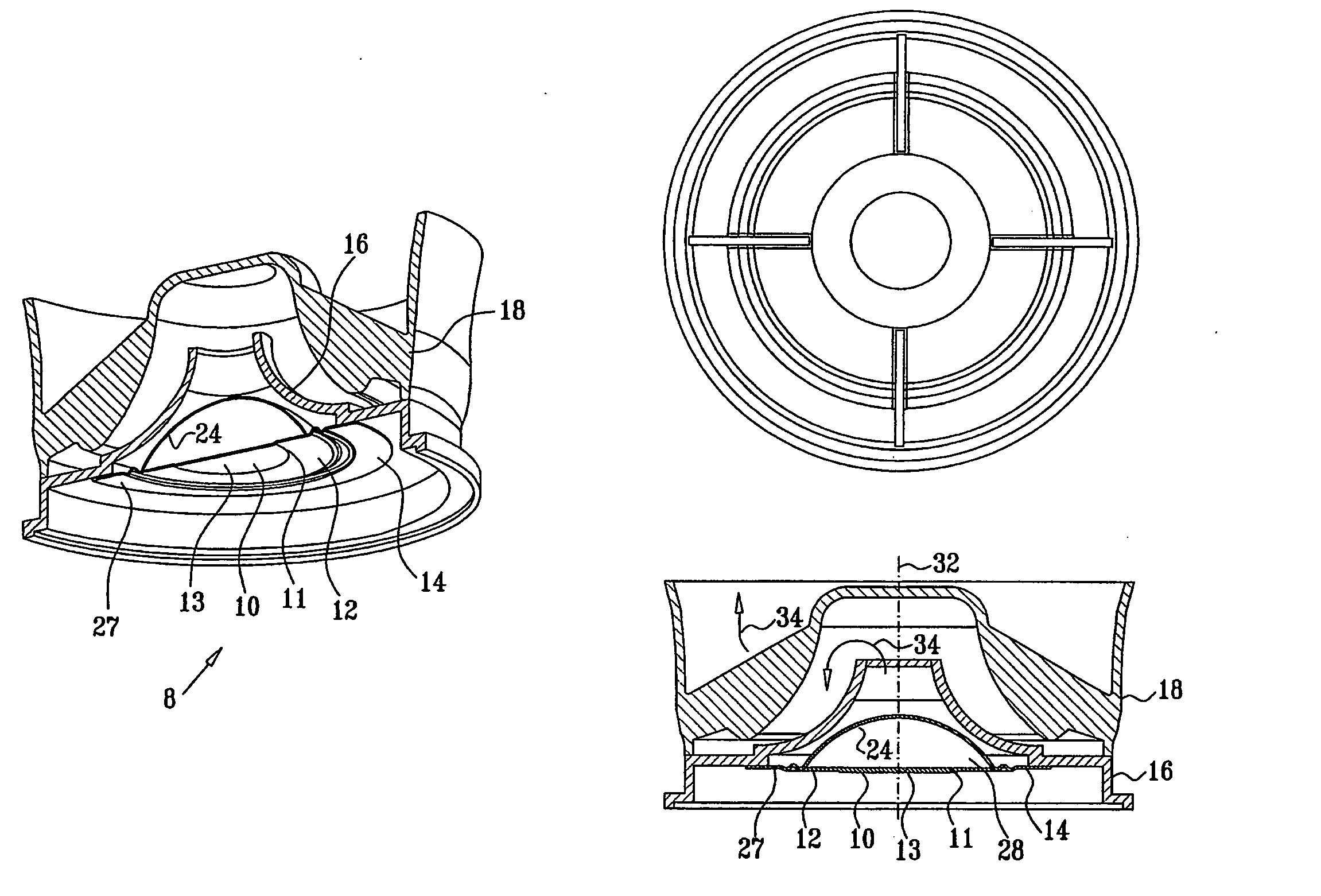 Piezoelectric loudspeaker