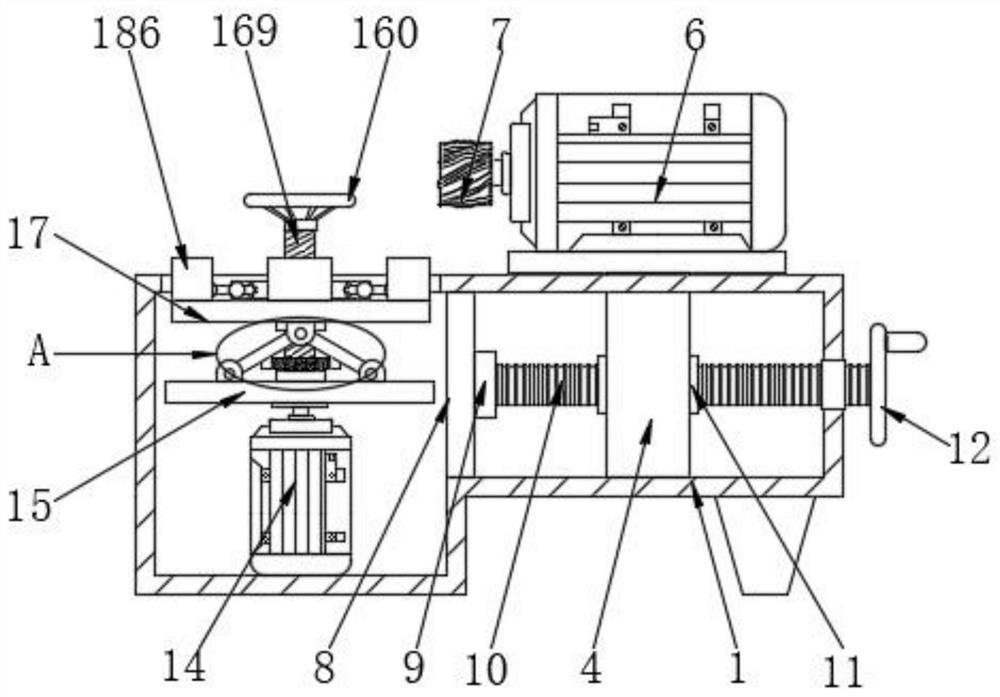 Woodwork bent component arc-shaped surface grooving device